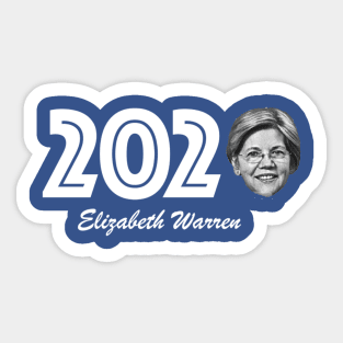 Elizabeth Warren 2020 Sticker